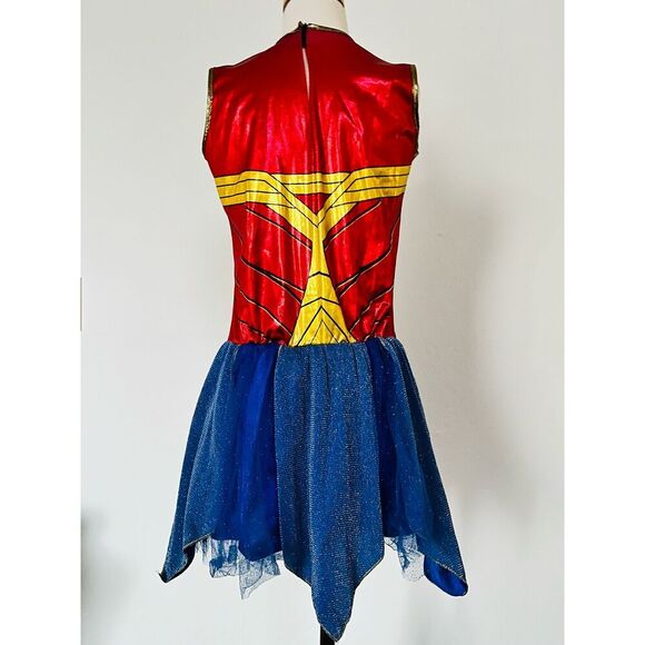 Marvel Kids Youth 12/14 Women’s XS Justice League Wonder Woman Halloween Costume - Picture 4 of 5
